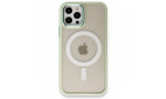 Newface iPhone 12 Pro Kılıf Room Magneticsafe Silikon - Su Yeşili