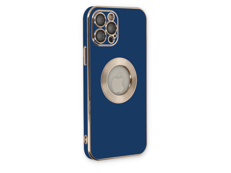 Newface iPhone 12 Pro Kılıf Store Silikon - Mavi