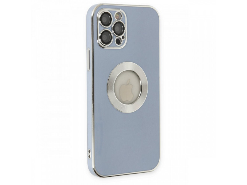 Newface iPhone 12 Pro Kılıf Store Silikon - Sierra Blue