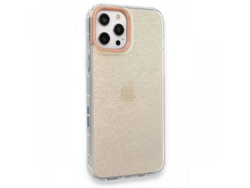 Newface iPhone 12 Pro Kılıf Valensiya Silikon - Işıltı