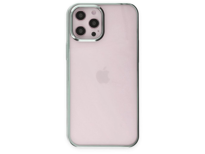 Newface iPhone 12 Pro Max Kılıf Element Silikon - Yeşil