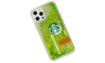 Newface iPhone 12 Pro Max Kılıf Starbuck Sulu Silikon - Açık Yeşil