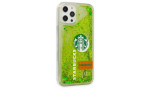 Newface iPhone 12 Pro Max Kılıf Starbuck Sulu Silikon - Açık Yeşil