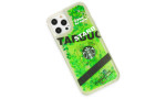 Newface iPhone 12 Pro Max Kılıf Starbuck Sulu Silikon - Koyu Yeşil
