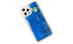 Newface iPhone 12 Pro Max Kılıf Starbuck Sulu Silikon - Mavi
