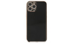 Newface iPhone 12 Pro Max Kılıf Volet Silikon - Siyah