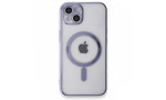 Newface iPhone 13 Kılıf Magneticsafe Lazer Silikon - Mor