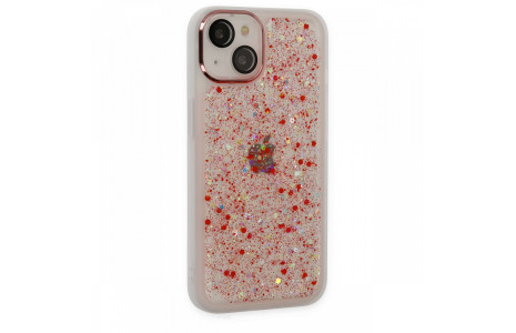 Newface iPhone 13 Kılıf Neon Light Silikon - Kırmızı