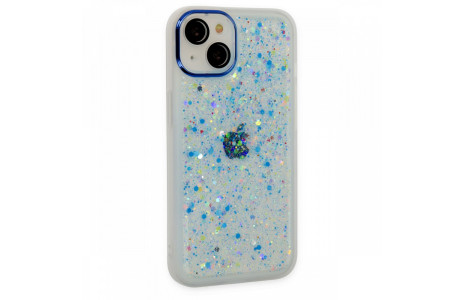 Newface iPhone 13 Kılıf Neon Light Silikon - Mavi