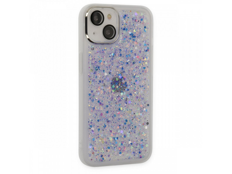 Newface iPhone 13 Kılıf Neon Light Silikon - Mor
