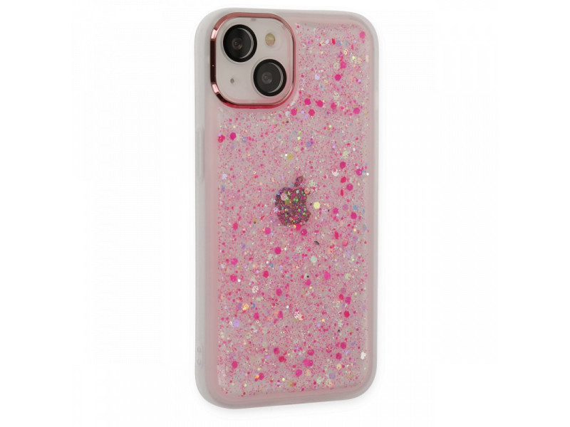 Newface iPhone 13 Kılıf Neon Light Silikon - Pudra