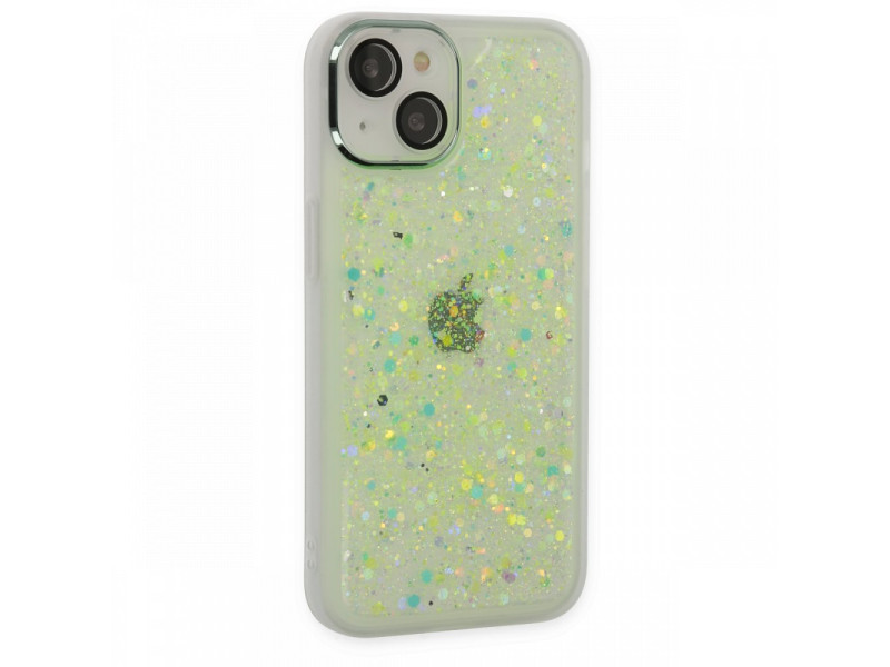 Newface iPhone 13 Kılıf Neon Light Silikon - Yeşil