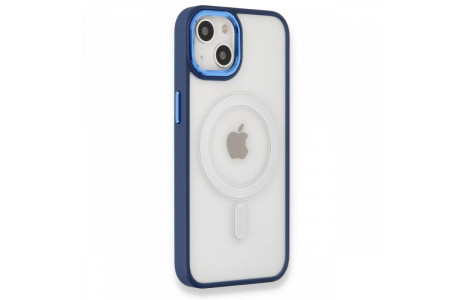 Newface iPhone 13 Kılıf Room Magneticsafe Silikon - Lacivert