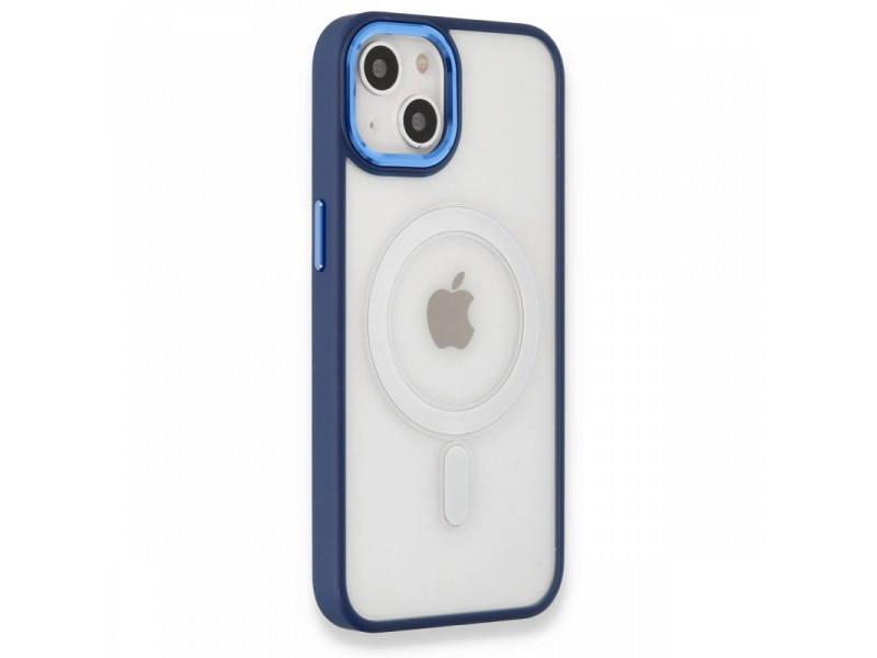 Newface iPhone 13 Kılıf Room Magneticsafe Silikon - Lacivert