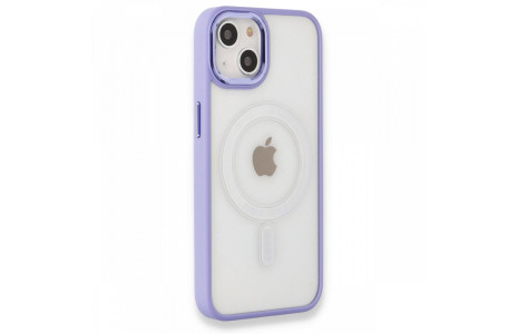 Newface iPhone 13 Kılıf Room Magneticsafe Silikon - Lila