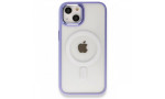 Newface iPhone 13 Kılıf Room Magneticsafe Silikon - Lila