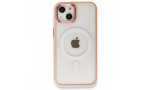 Newface iPhone 13 Kılıf Room Magneticsafe Silikon - Pudra