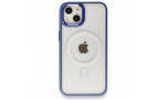 Newface iPhone 13 Kılıf Room Magneticsafe Silikon - Sierra Blue