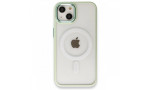 Newface iPhone 13 Kılıf Room Magneticsafe Silikon - Su Yeşili