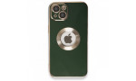 Newface iPhone 13 Kılıf Store Silikon - Yeşil