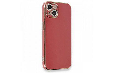 Newface iPhone 13 Kılıf Volet Silikon - Kırmızı