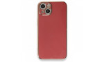 Newface iPhone 13 Kılıf Volet Silikon - Kırmızı