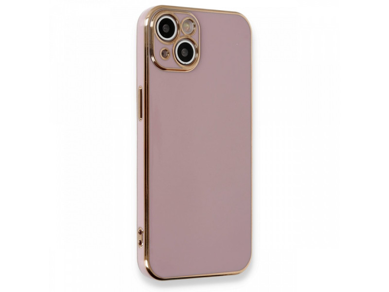 Newface iPhone 13 Kılıf Volet Silikon - Mor