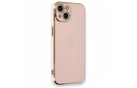 Newface iPhone 13 Kılıf Volet Silikon - Pembe