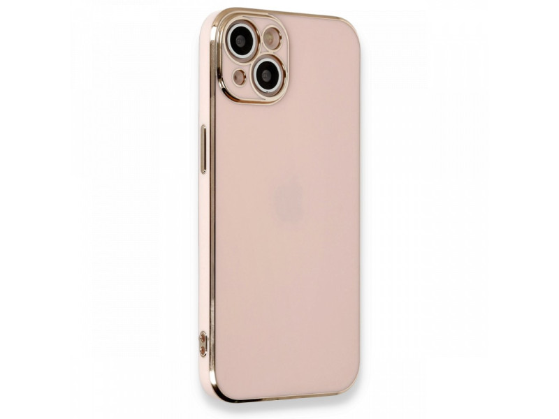 Newface iPhone 13 Kılıf Volet Silikon - Pembe