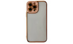 Newface iPhone 13 Pro Kılıf Liva Lens Silikon - Rose