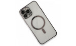 Newface iPhone 13 Pro Kılıf Magneticsafe Lazer Silikon - Siyah
