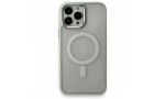 Newface iPhone 13 Pro Kılıf Room Magneticsafe Silikon - Su Yeşili