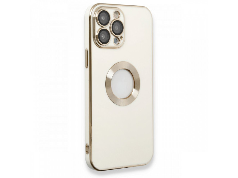 Newface iPhone 13 Pro Kılıf Store Silikon - Beyaz
