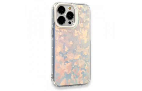 Newface iPhone 13 Pro Kılıf Valensiya Silikon - Kamuflaj