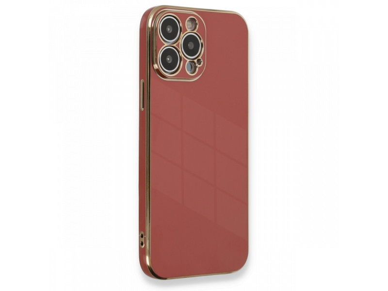 Newface iPhone 13 Pro Kılıf Volet Silikon - Kırmızı