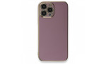 Newface iPhone 13 Pro Kılıf Volet Silikon - Mor