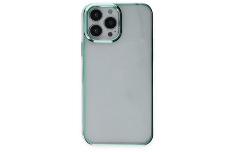 Newface iPhone 13 Pro Max Kılıf Element Silikon - Yeşil