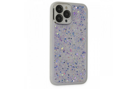 Newface iPhone 13 Pro Max Kılıf Neon Light Silikon - Mor