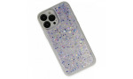 Newface iPhone 13 Pro Max Kılıf Neon Light Silikon - Mor