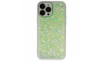 Newface iPhone 13 Pro Max Kılıf Neon Light Silikon - Yeşil