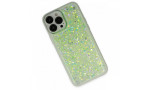 Newface iPhone 13 Pro Max Kılıf Neon Light Silikon - Yeşil