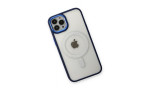 Newface iPhone 13 Pro Max Kılıf Room Magneticsafe Silikon - Lacivert