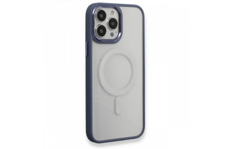 Newface iPhone 13 Pro Max Kılıf Room Magneticsafe Silikon - Sierra Blue