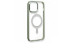 Newface iPhone 13 Pro Max Kılıf Room Magneticsafe Silikon - Su Yeşili