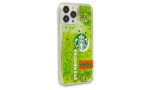 Newface iPhone 13 Pro Max Kılıf Starbuck Sulu Silikon - Açık Yeşil