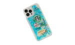 Newface iPhone 13 Pro Max Kılıf Starbuck Sulu Silikon - Turkuaz