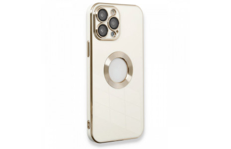 Newface iPhone 13 Pro Max Kılıf Store Silikon - Beyaz