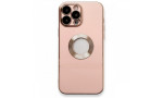 Newface iPhone 13 Pro Max Kılıf Store Silikon - Pembe
