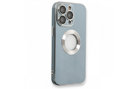 Newface iPhone 13 Pro Max Kılıf Store Silikon - Sierra Blue