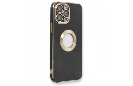 Newface iPhone 13 Pro Max Kılıf Store Silikon - Siyah